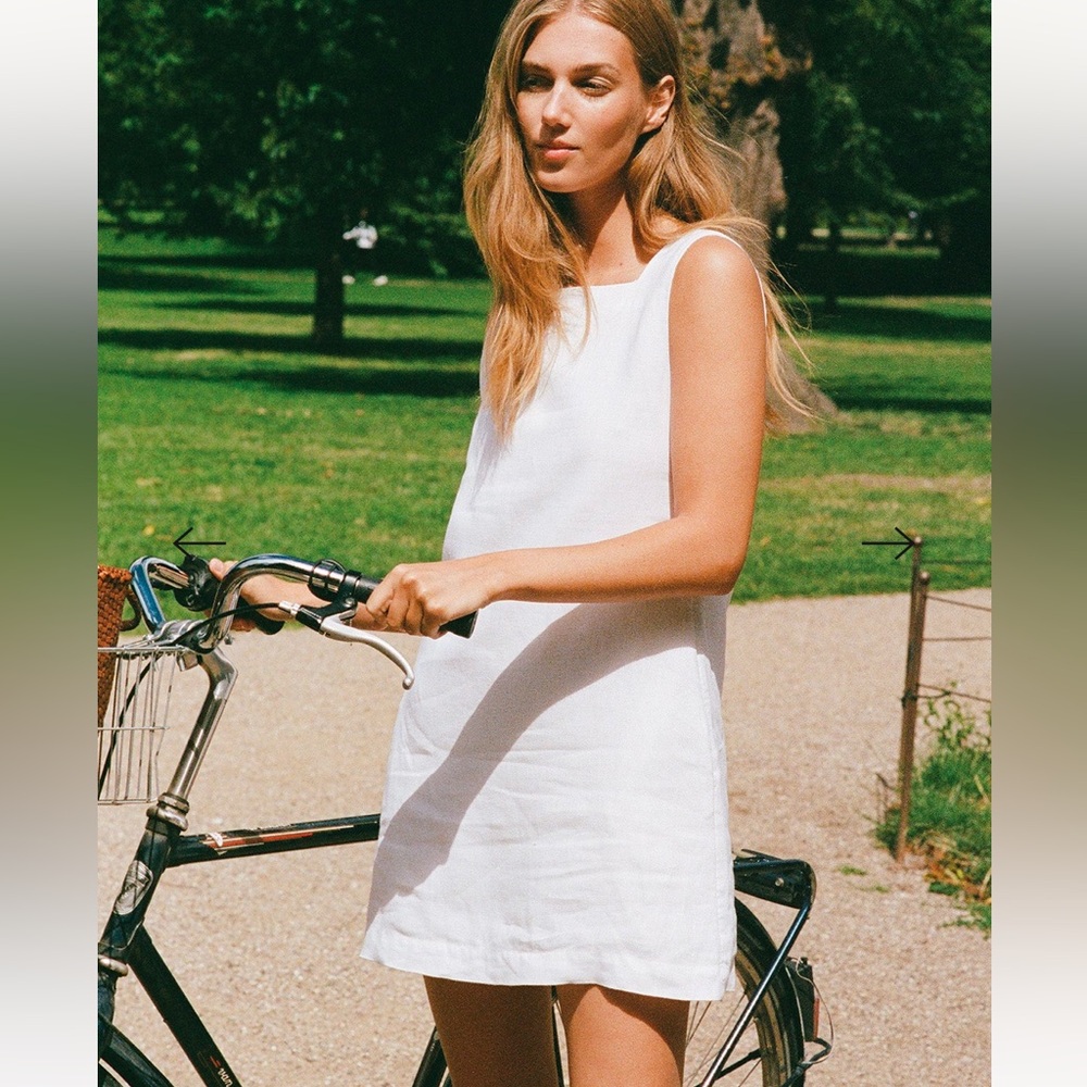 NWT Posse Emma linen dress M